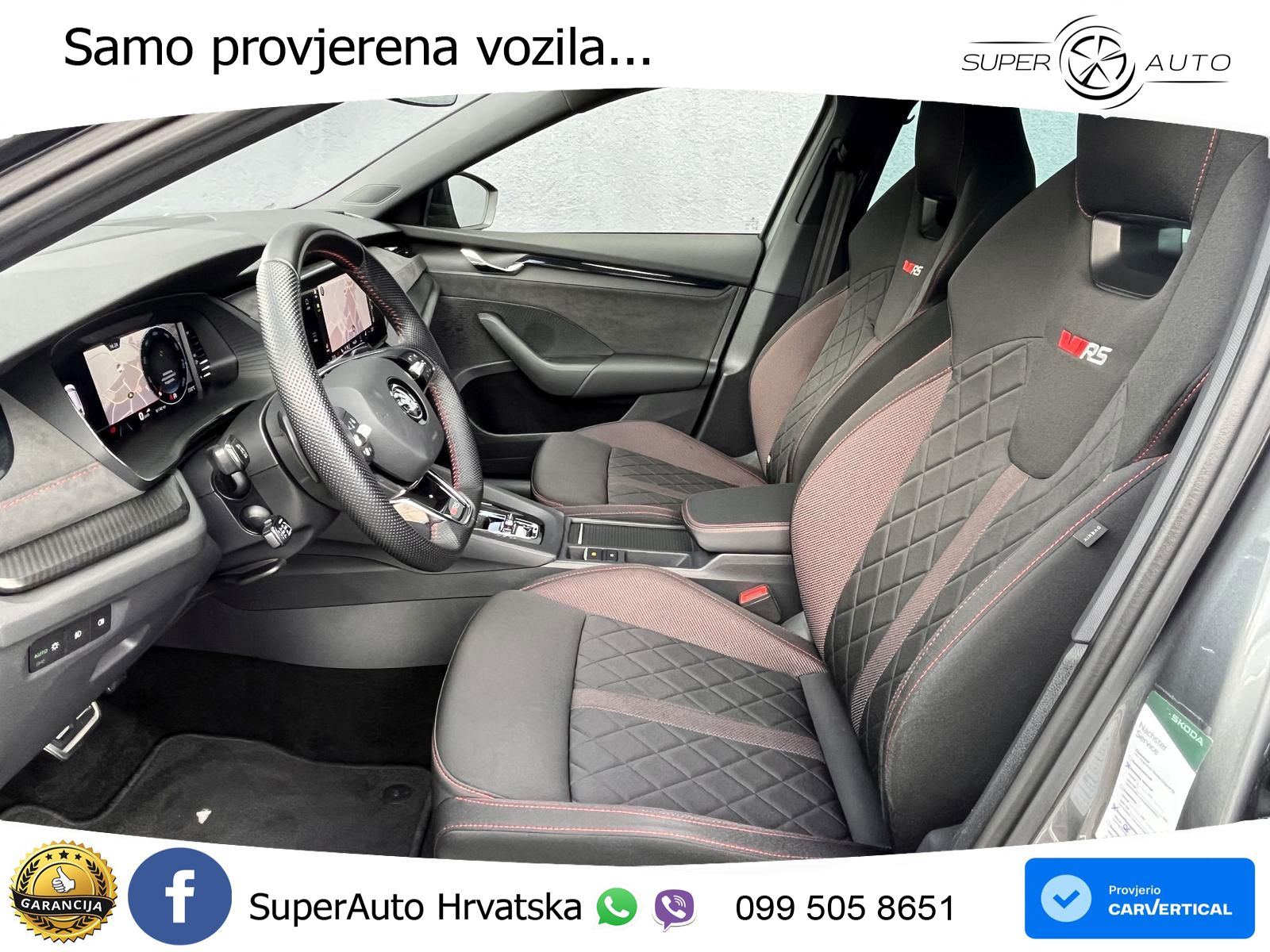 Škoda Octavia Combi RS 2.0 TDI (200 KS) DSG LED+GR SJED+ACC