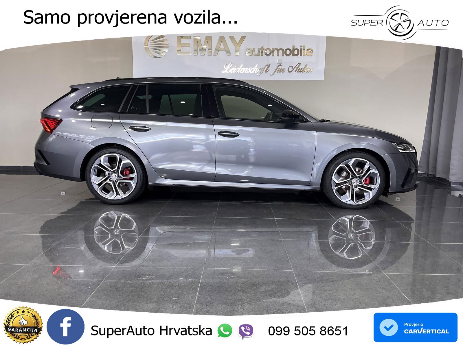 Škoda Octavia Combi RS 2.0 TDI (200 KS) DSG LED+GR SJED+ACC