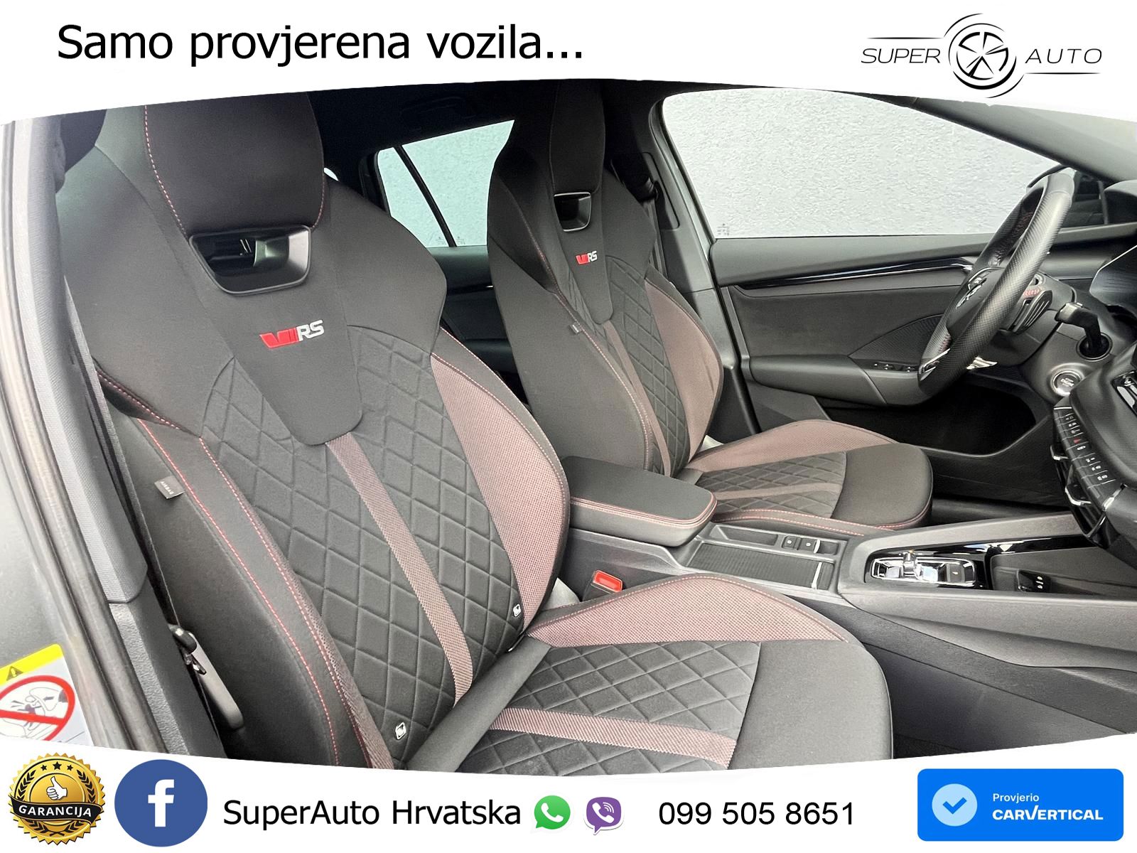 Škoda Octavia Combi RS 2.0 TDI (200 KS) DSG LED+GR SJED+ACC