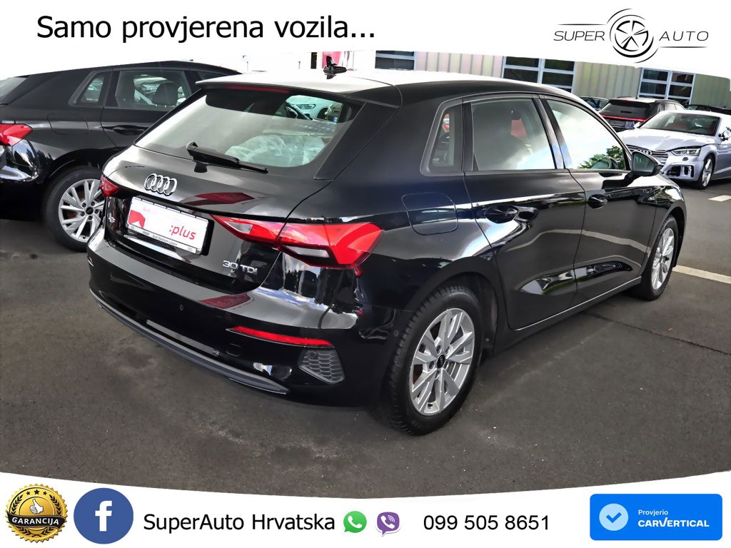 Audi A3 30 TDI (116 KS) S tronic LED+GR SJED+ACC