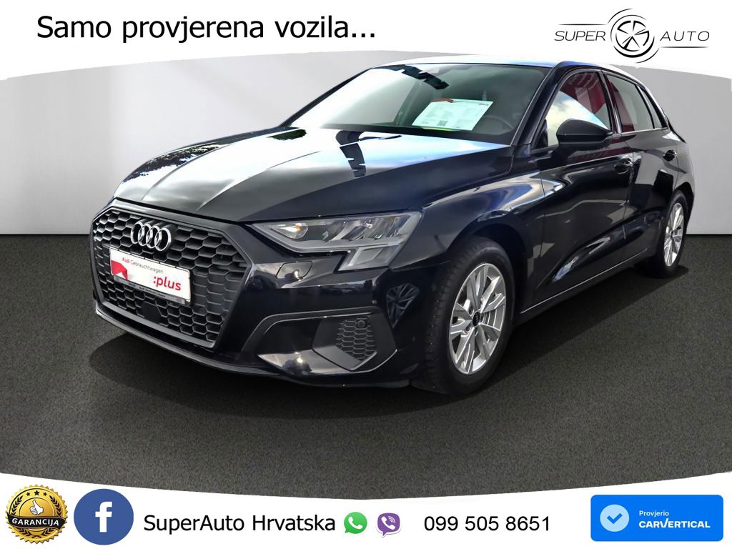 Audi A3 30 TDI (116 KS) S tronic LED+GR SJED+ACC