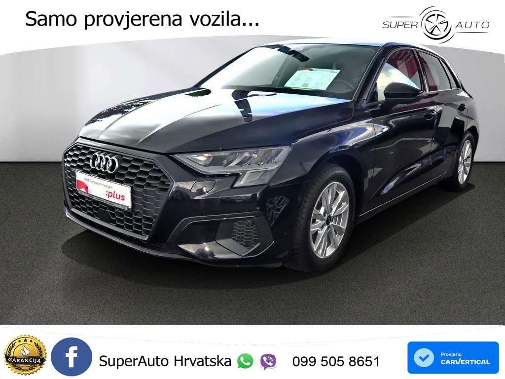 Audi A3 30 TDI (116 KS) S tronic LED+GR SJED+ACC