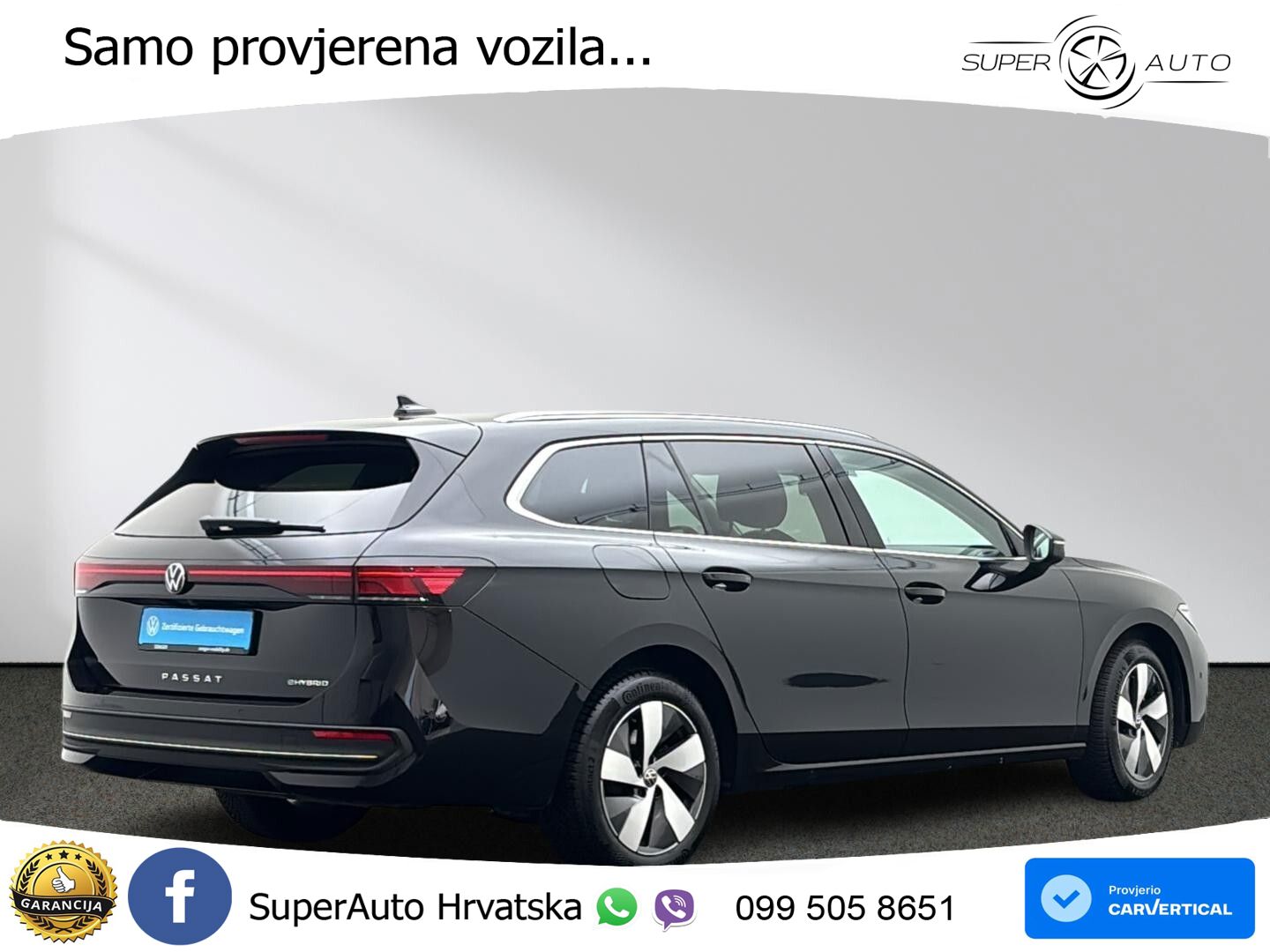 Volkswagen Passat Variant 1.5 TSI (204 KS) eHybrid DSG Business LED+GR SJED+ACC