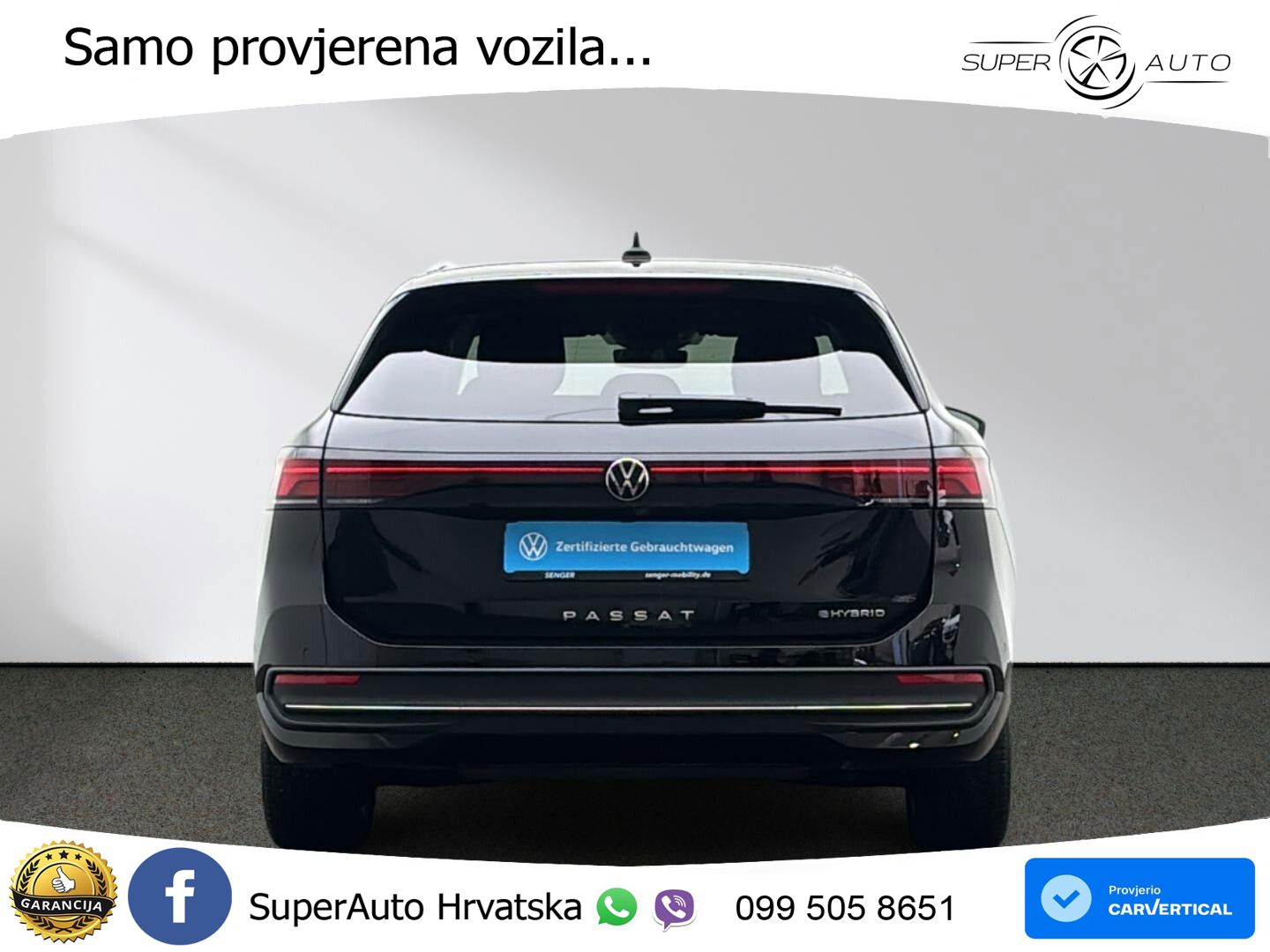 Volkswagen Passat Variant 1.5 TSI (204 KS) eHybrid DSG Business LED+GR SJED+ACC