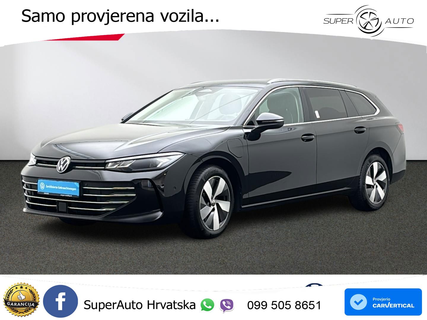 Volkswagen Passat Variant 1.5 TSI (204 KS) eHybrid DSG Business LED+GR SJED+ACC