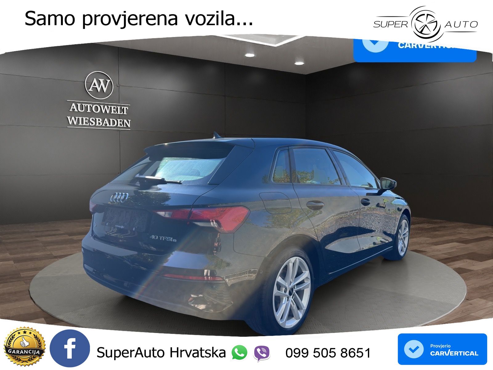 Audi A3 40 TFSIe (204 KS) S tronic LED+GR SJED+ACC