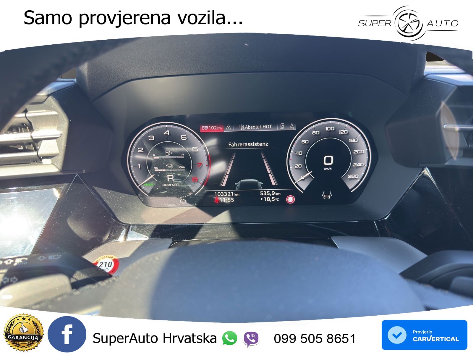 Audi A3 40 TFSIe (204 KS) S tronic LED+GR SJED+ACC