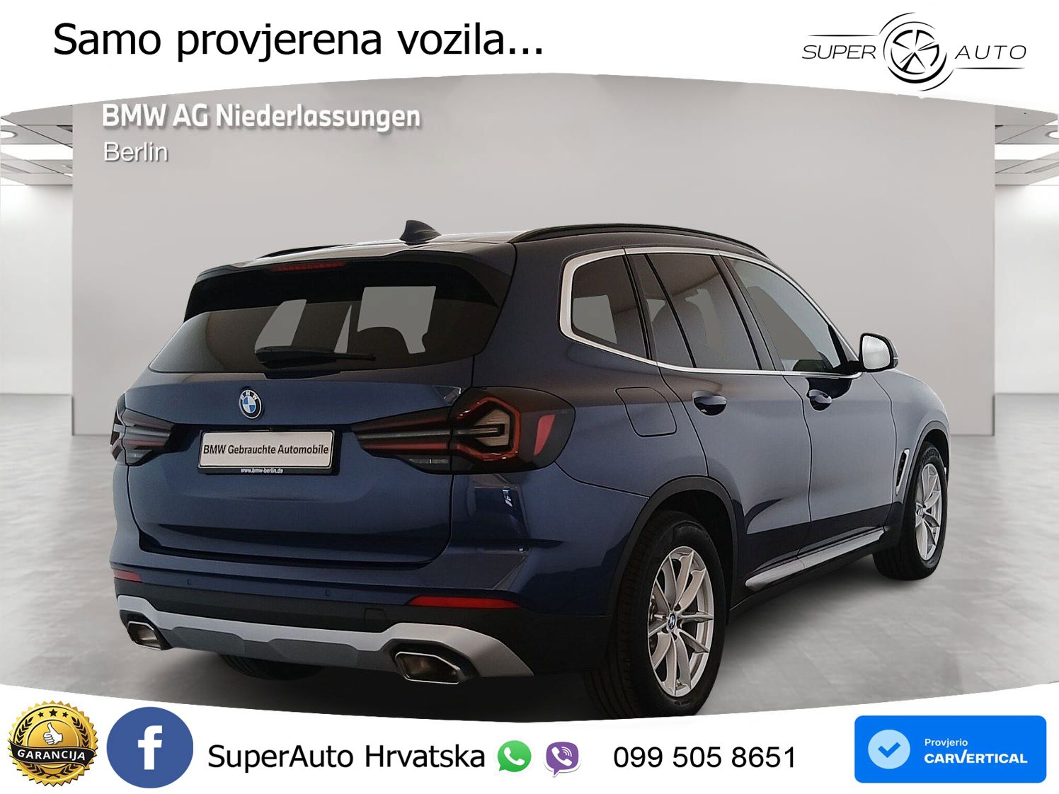 BMW X3 20d xDrive Steptronic