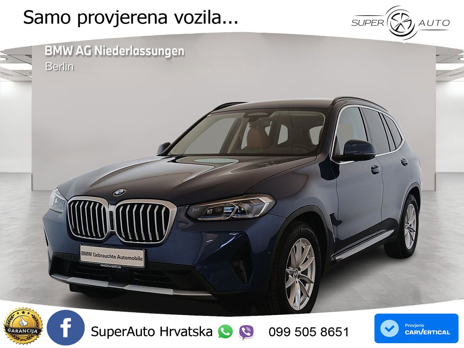BMW X3 20d xDrive Steptronic
