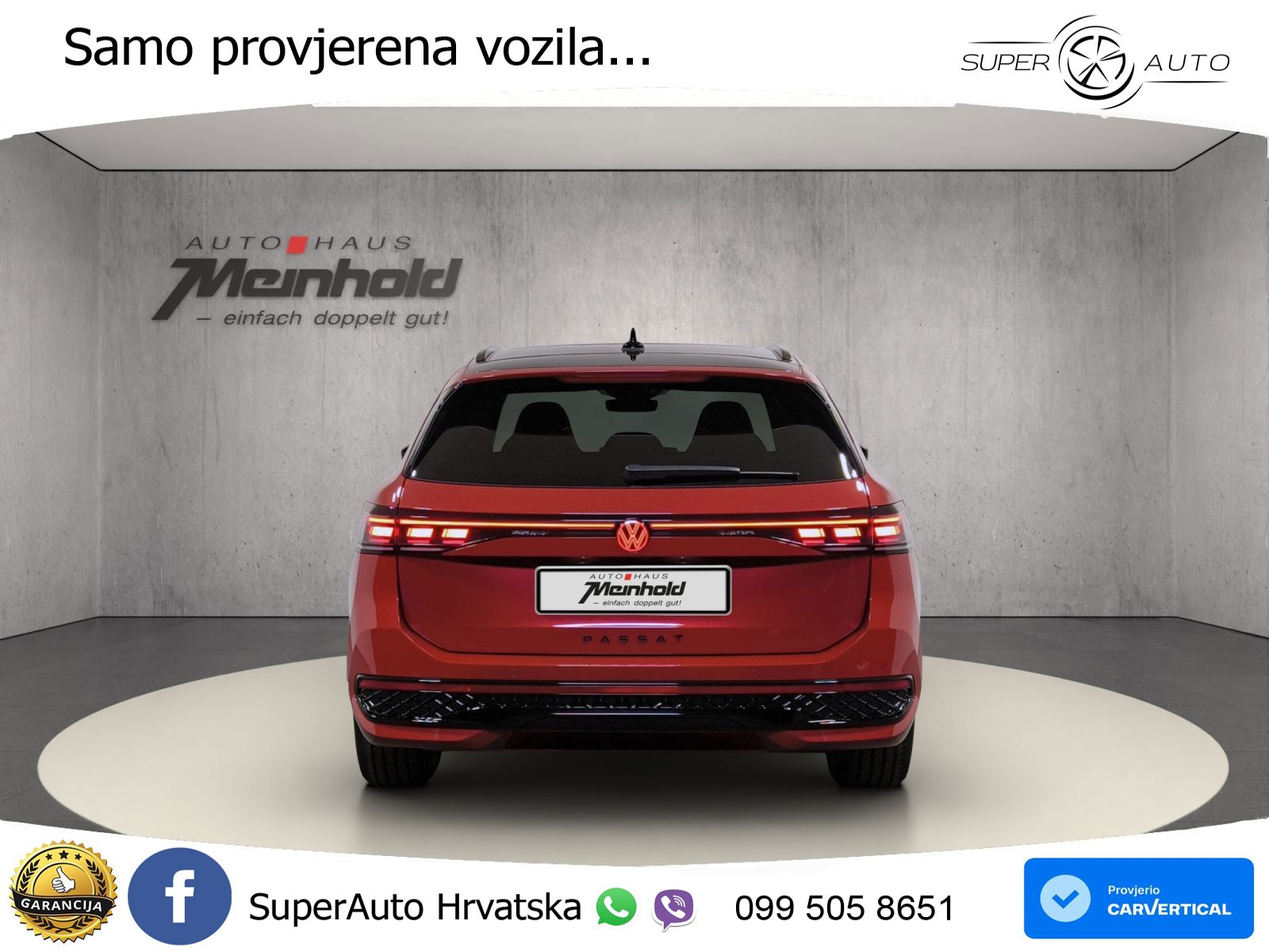 Volkswagen Passat Variant 2.0 TDI (193 KS) 4MOTION DSG R-Line LED+GR SJED+ACC