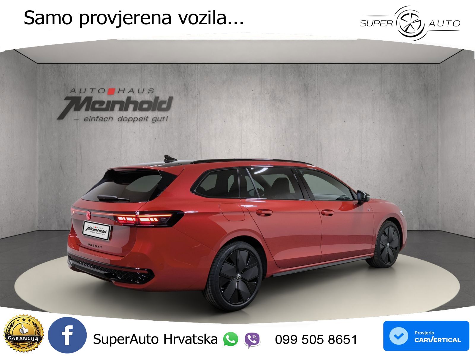 Volkswagen Passat Variant 2.0 TDI (193 KS) 4MOTION DSG R-Line LED+GR SJED+ACC