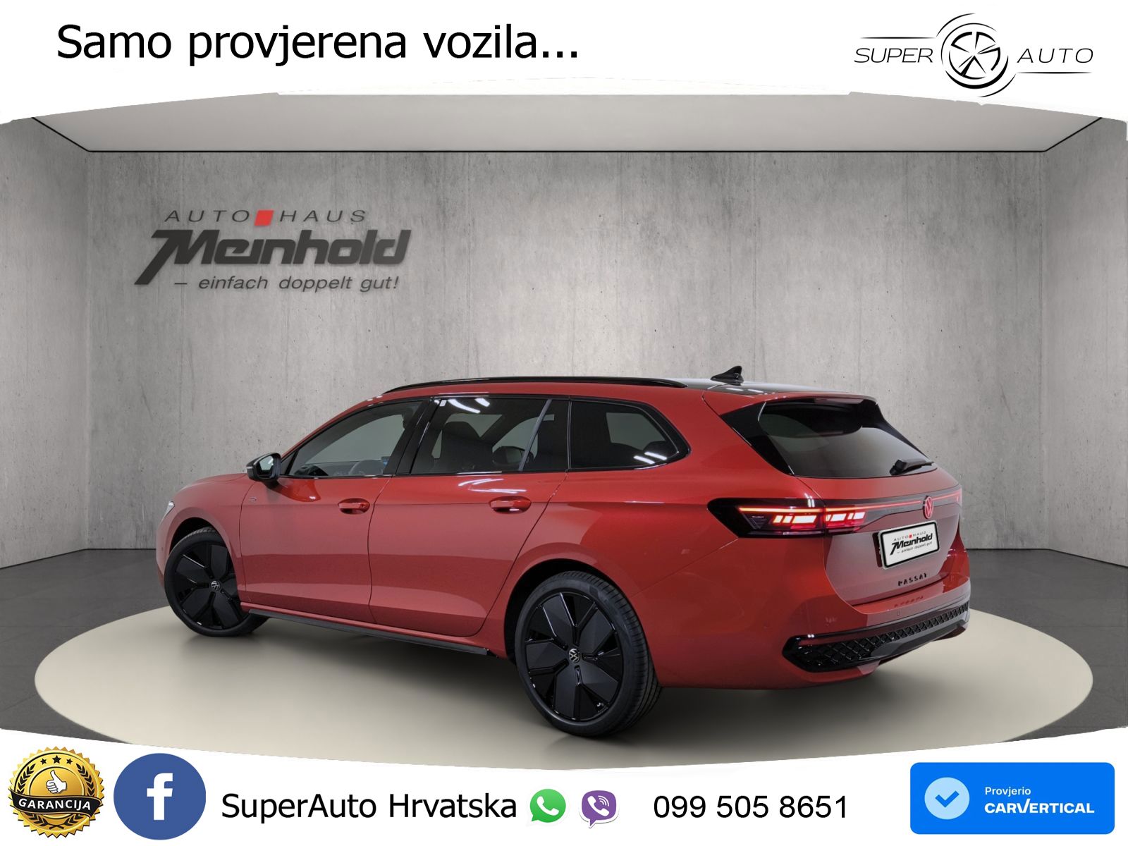 Volkswagen Passat Variant 2.0 TDI (193 KS) 4MOTION DSG R-Line LED+GR SJED+ACC