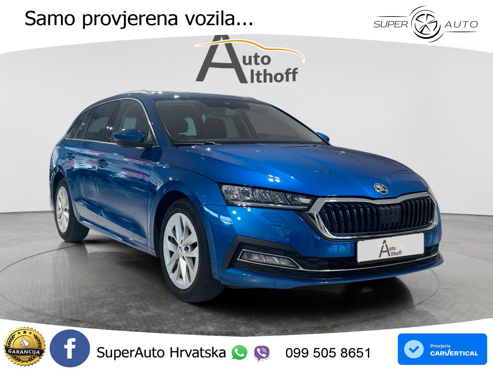 Škoda Octavia Combi 2.0 TDI (150 KS) LED+GR SJED+ACC