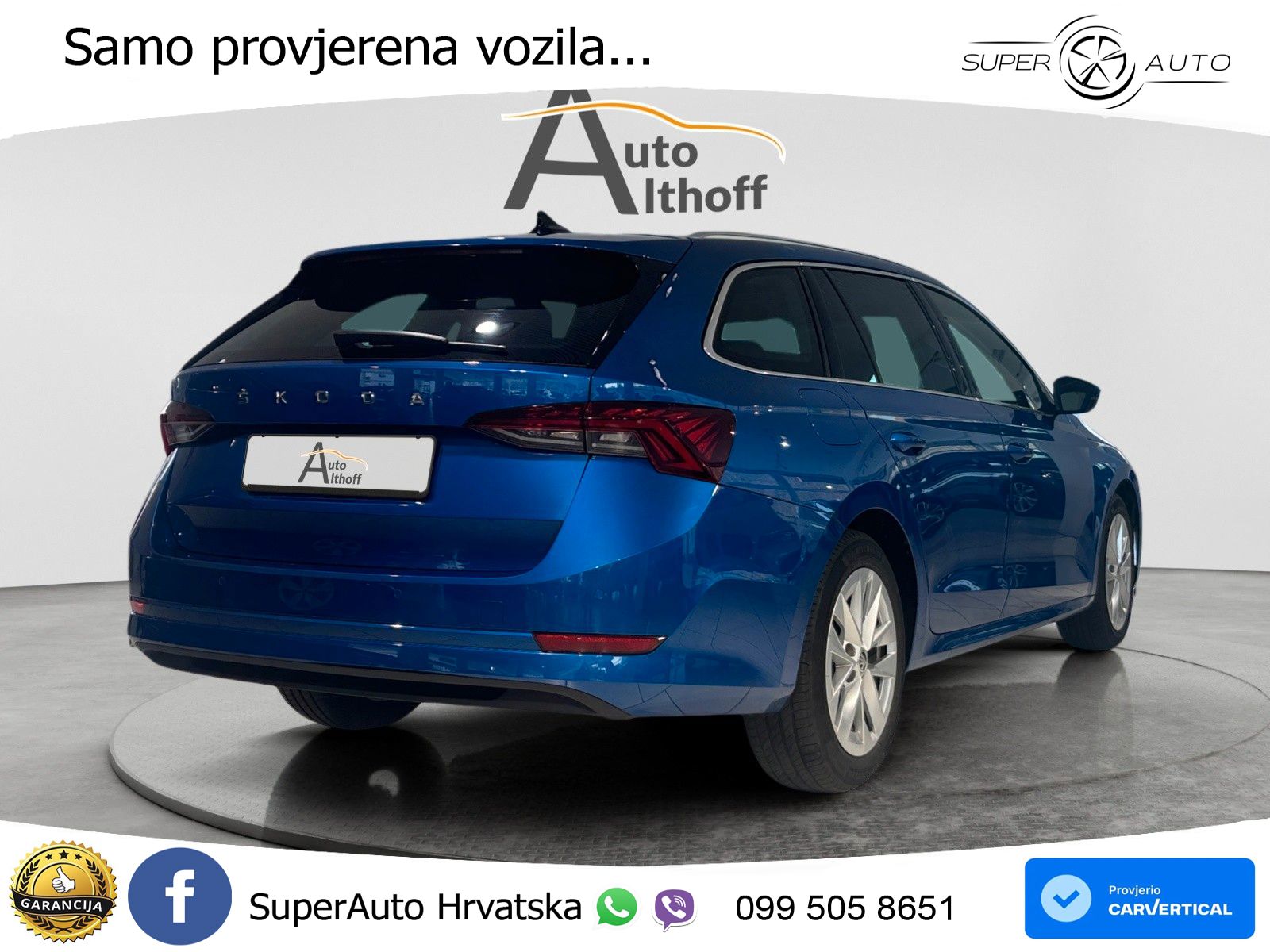 Škoda Octavia Combi 2.0 TDI (150 KS) LED+GR SJED+ACC