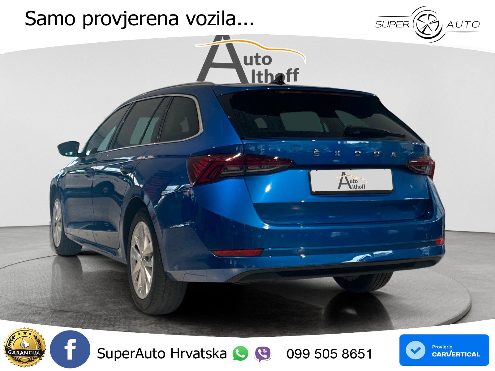 Škoda Octavia Combi 2.0 TDI (150 KS) LED+GR SJED+ACC