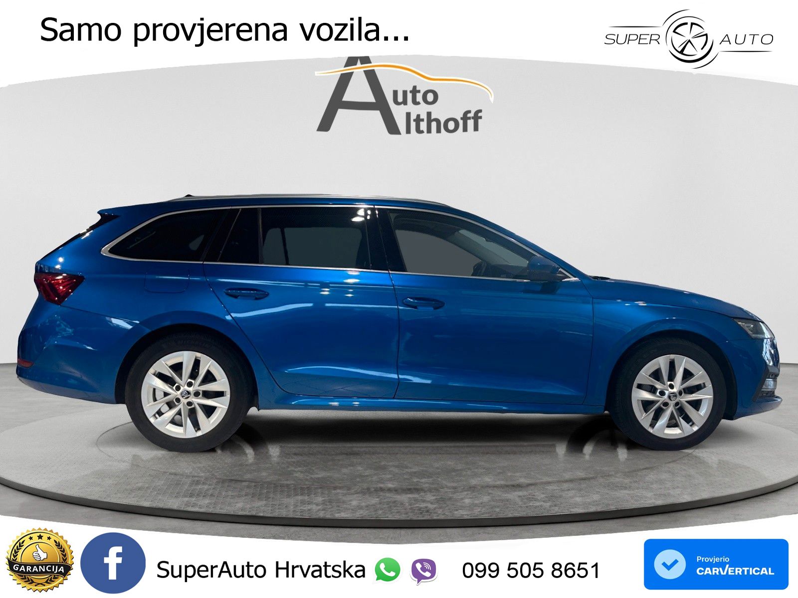 Škoda Octavia Combi 2.0 TDI (150 KS) LED+GR SJED+ACC