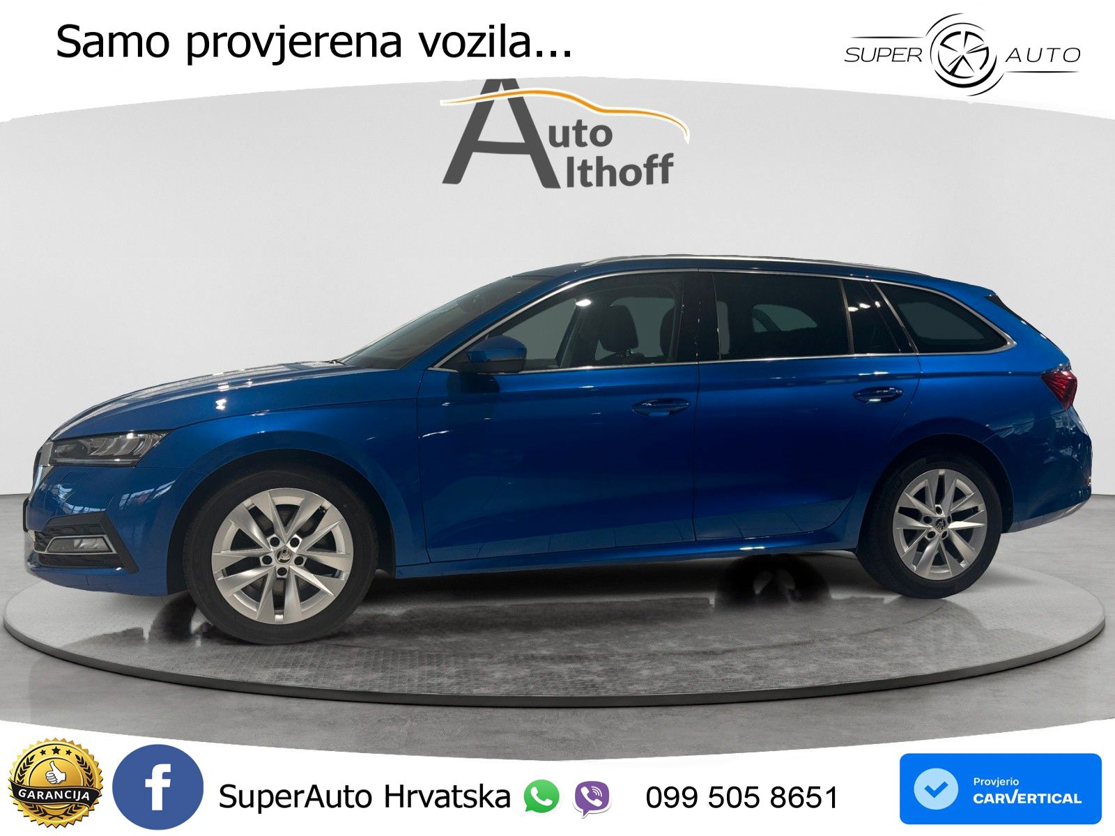 Škoda Octavia Combi 2.0 TDI (150 KS) LED+GR SJED+ACC