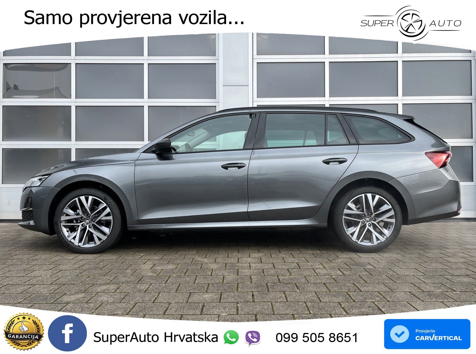 Škoda Octavia Combi 2.0 TDI (150 KS) DSG Selection MATRIX+GR SJED+KAM