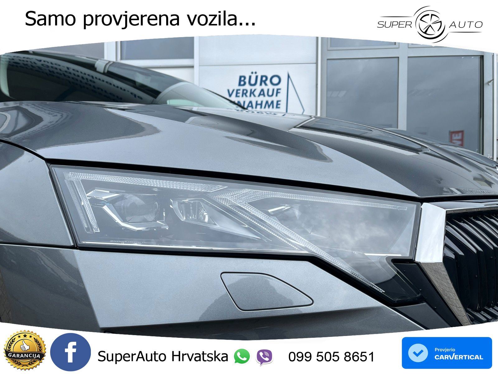 Škoda Octavia Combi 2.0 TDI (150 KS) DSG Selection MATRIX+GR SJED+KAM