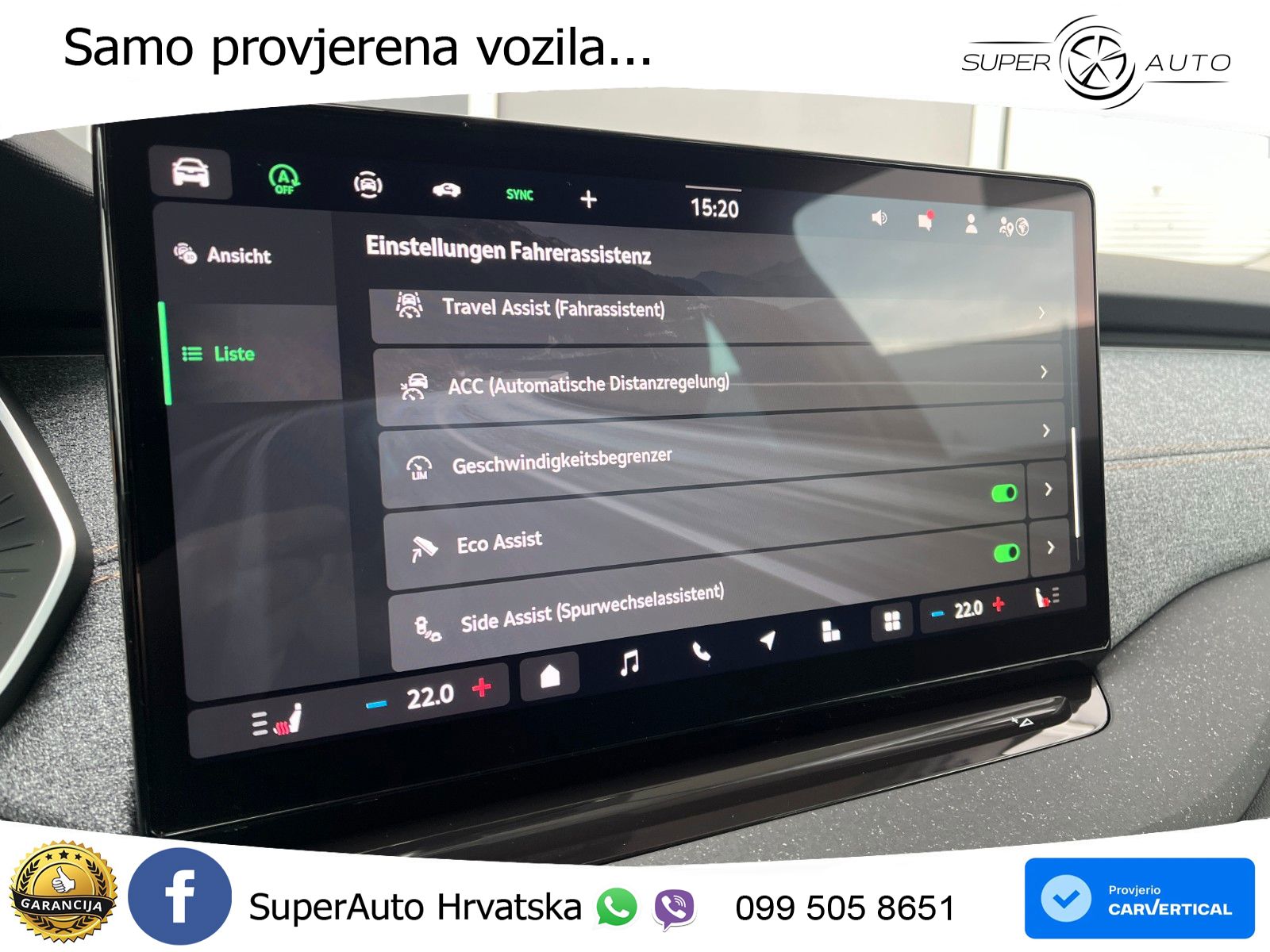 Škoda Octavia Combi 2.0 TDI (150 KS) DSG Selection MATRIX+GR SJED+KAM