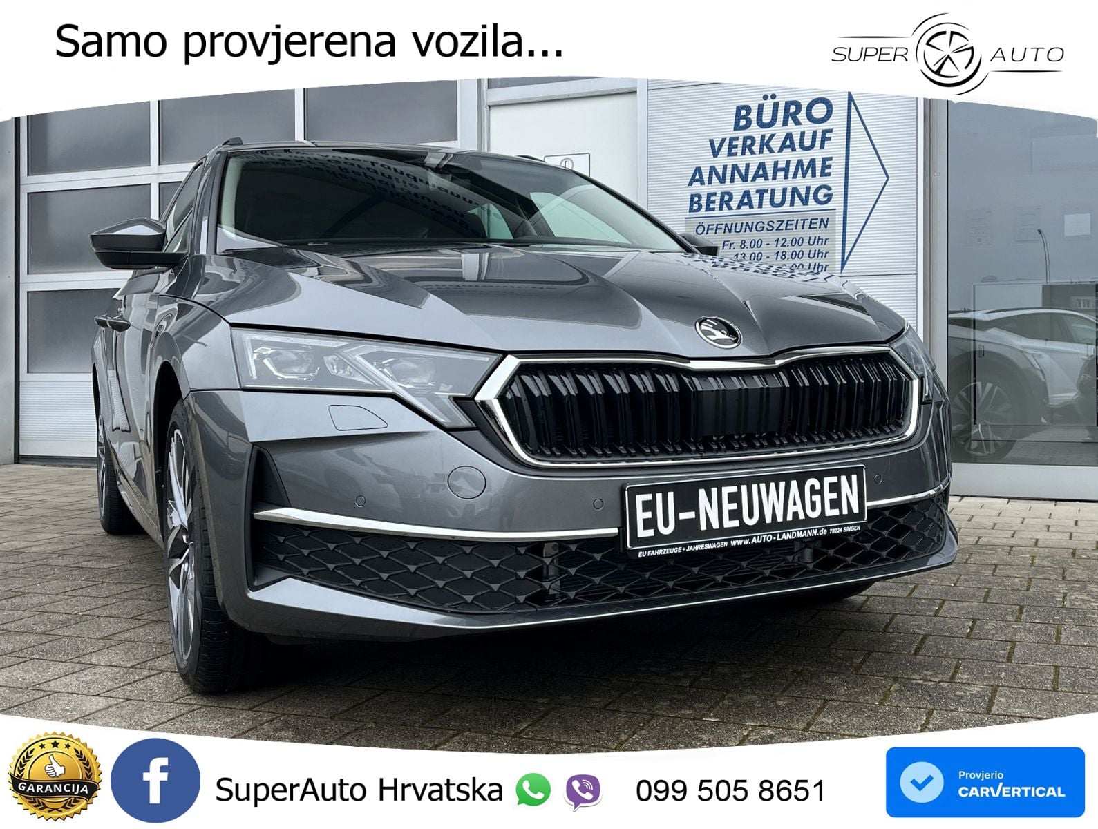 Škoda Octavia Combi 2.0 TDI (150 KS) DSG Selection MATRIX+GR SJED+KAM