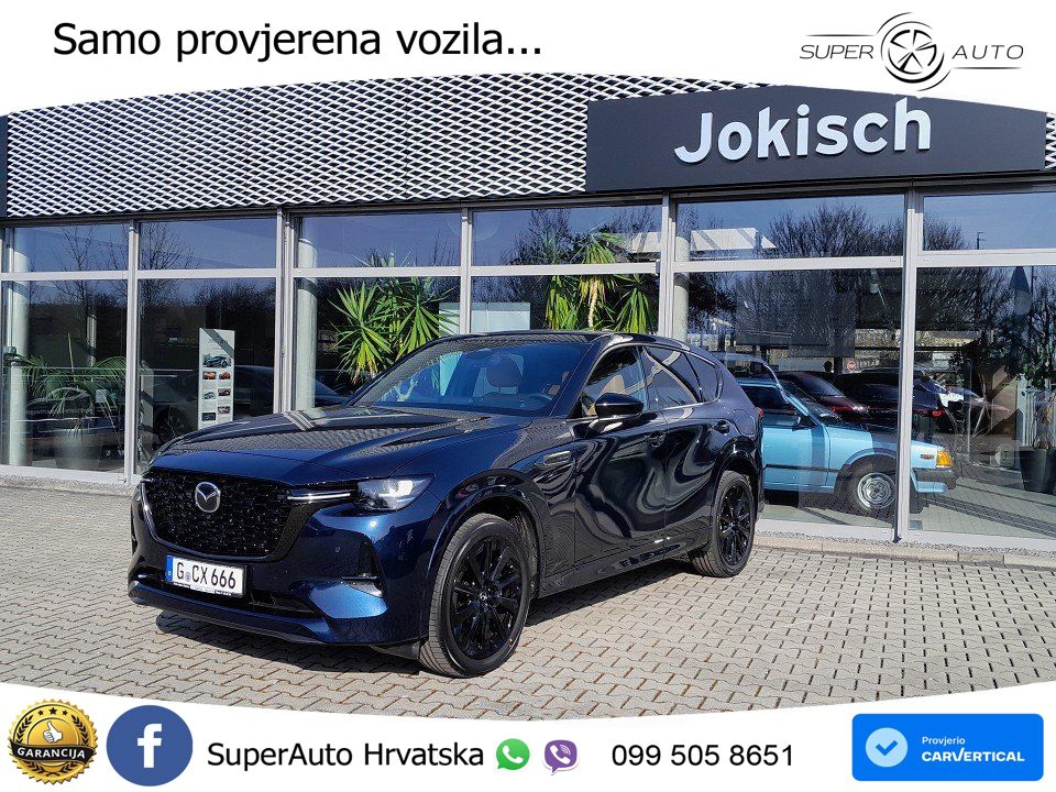 Mazda CX-60 3.3 e-Skyactiv D (254 KS) AWD Automatic MATRIX+GR SJED+KAM