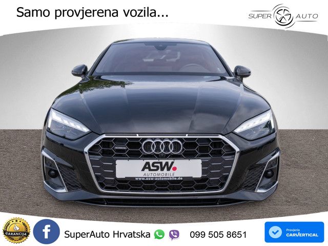Audi A5 Sportback 40 TDI (204 KS) quattro S tronic S line LED+GR SJED+ACC