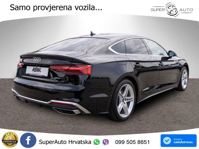 Audi A5 Sportback 40 TDI (204 KS) quattro S tronic S line LED+GR SJED+ACC