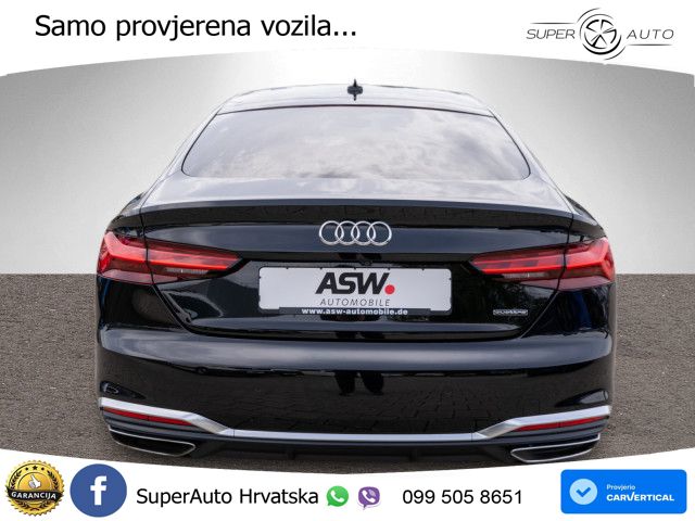 Audi A5 Sportback 40 TDI (204 KS) quattro S tronic S line LED+GR SJED+ACC