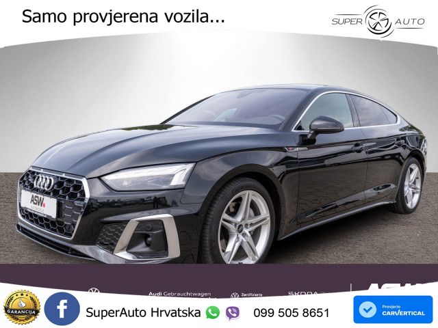 Audi A5 Sportback 40 TDI (204 KS) quattro S tronic S line LED+GR SJED+ACC