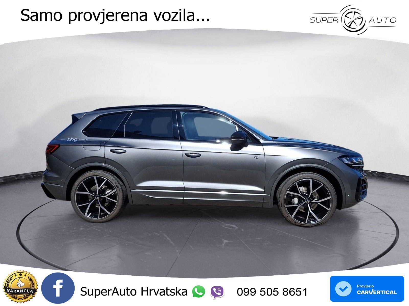Volkswagen Touareg 3.0 V6 TDI (286 KS) 4MOTION Tiptronic ZRAČNI+ACC+GR SJED+KAM+PANO