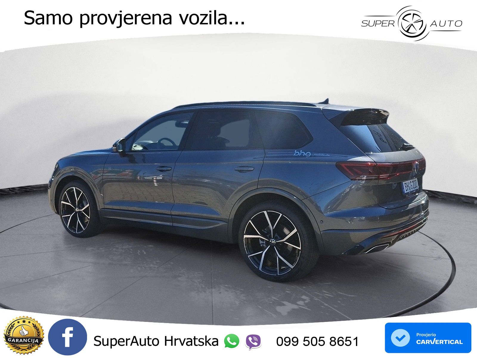 Volkswagen Touareg 3.0 V6 TDI (286 KS) 4MOTION Tiptronic ZRAČNI+ACC+GR SJED+KAM+PANO