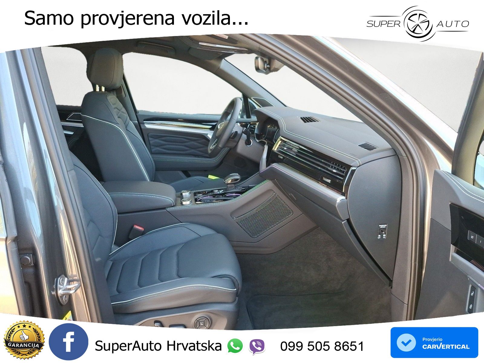 Volkswagen Touareg 3.0 V6 TDI (286 KS) 4MOTION Tiptronic ZRAČNI+ACC+GR SJED+KAM+PANO
