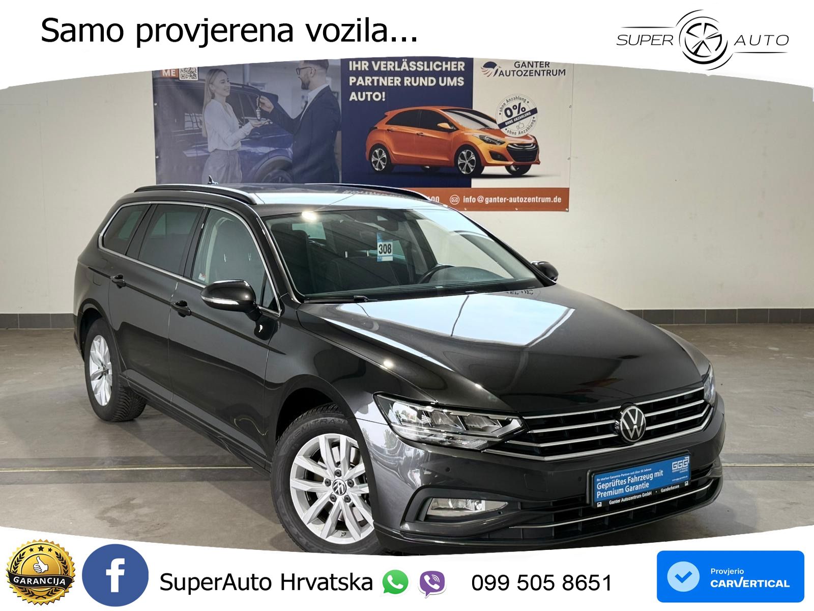Volkswagen Passat Variant 2.0 TDI (150 KS) DSG Business LED+GR SJED+ACC