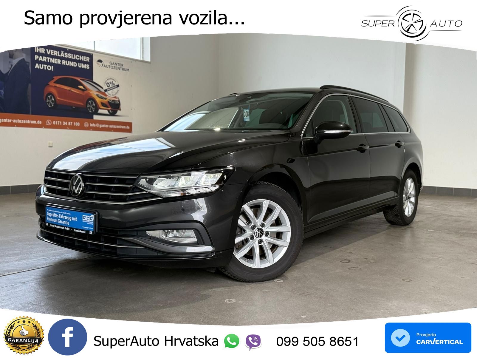 Volkswagen Passat Variant 2.0 TDI (150 KS) DSG Business LED+GR SJED+ACC