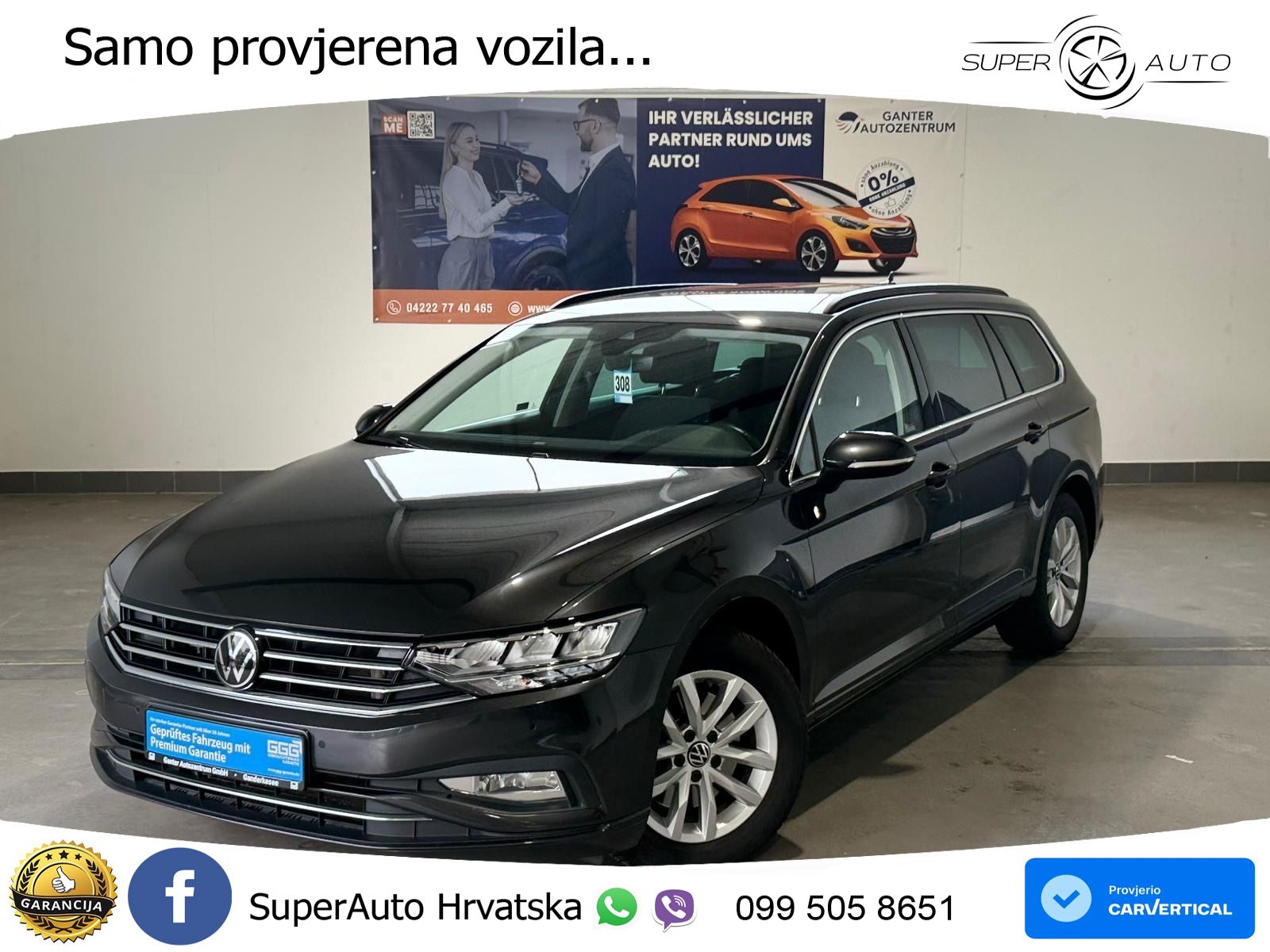 Volkswagen Passat Variant 2.0 TDI (150 KS) DSG Business LED+GR SJED+ACC