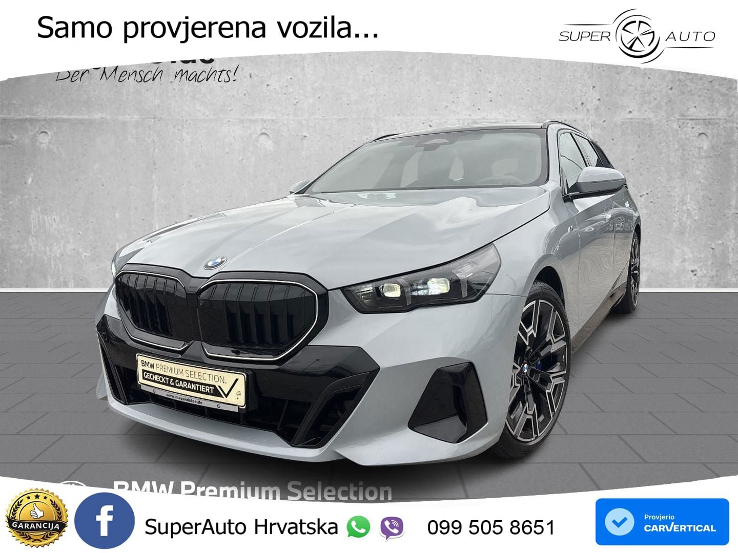 BMW 520d Touring (197 KS) Steptronic M Sport ACC+HEAD+GR SJED+360+PANO