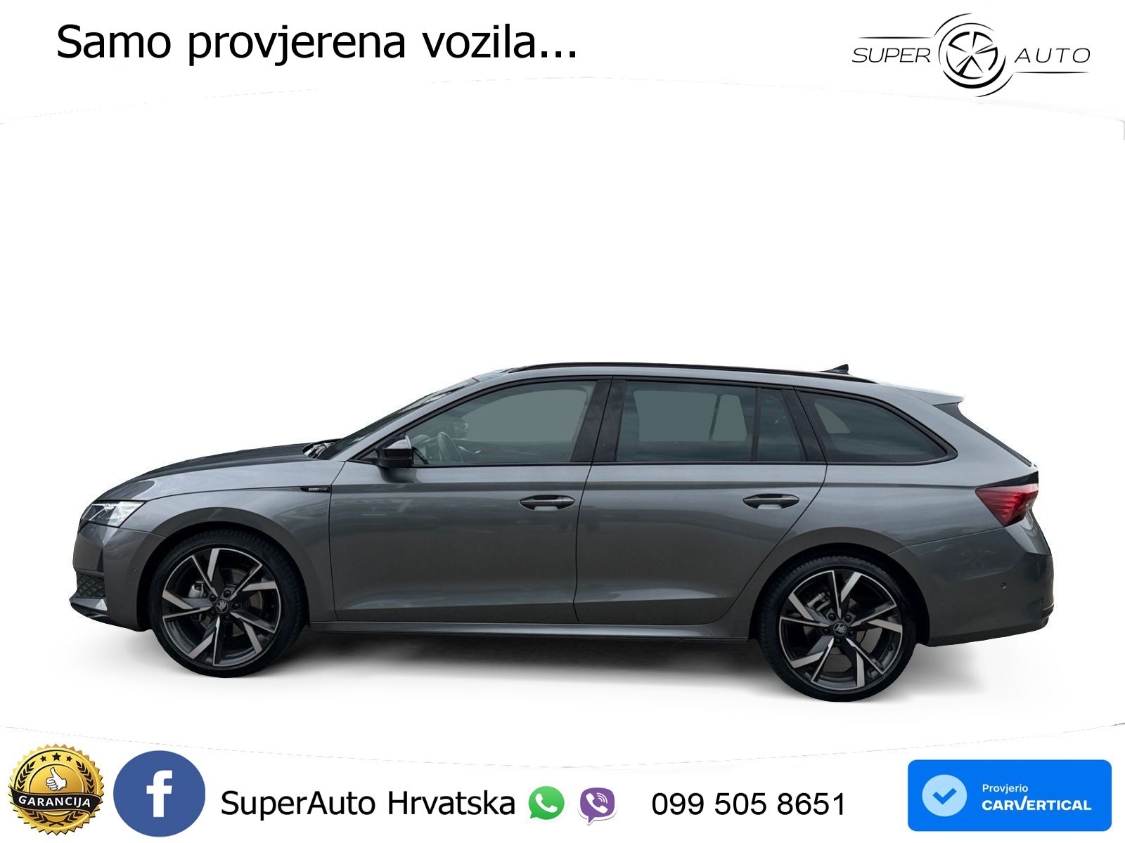 Škoda Octavia Combi 1.5 TSI (150 KS) DSG SportLine LED+GR SJED+ACC