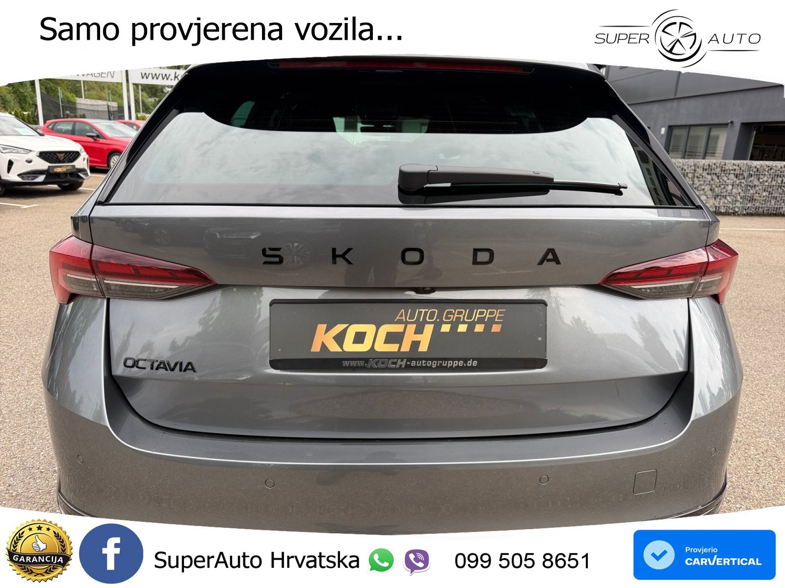 Škoda Octavia Combi 1.5 TSI (150 KS) DSG SportLine LED+GR SJED+ACC
