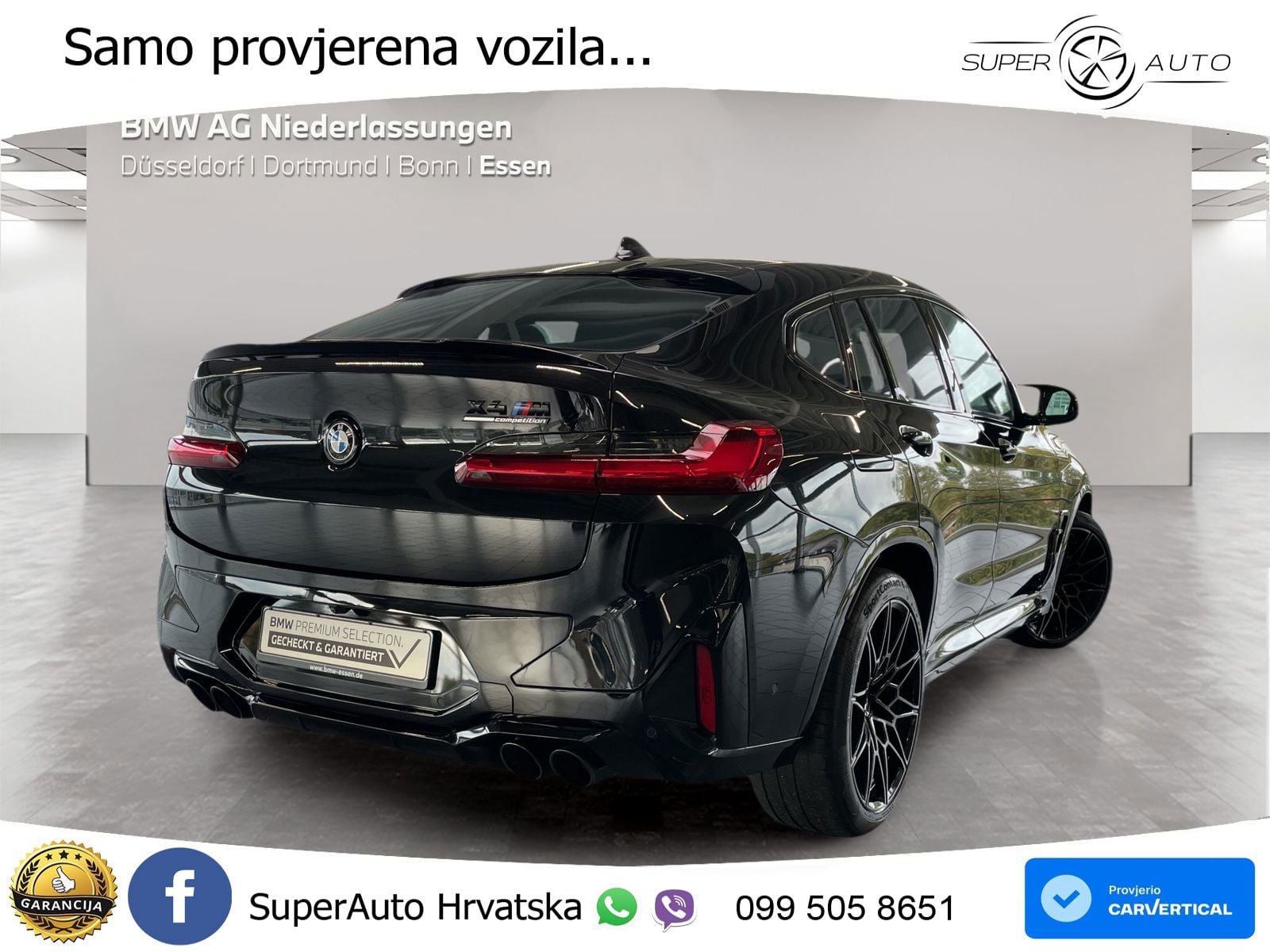 BMW X4 M Competition 3.0 (510 KS) xDrive Steptronic