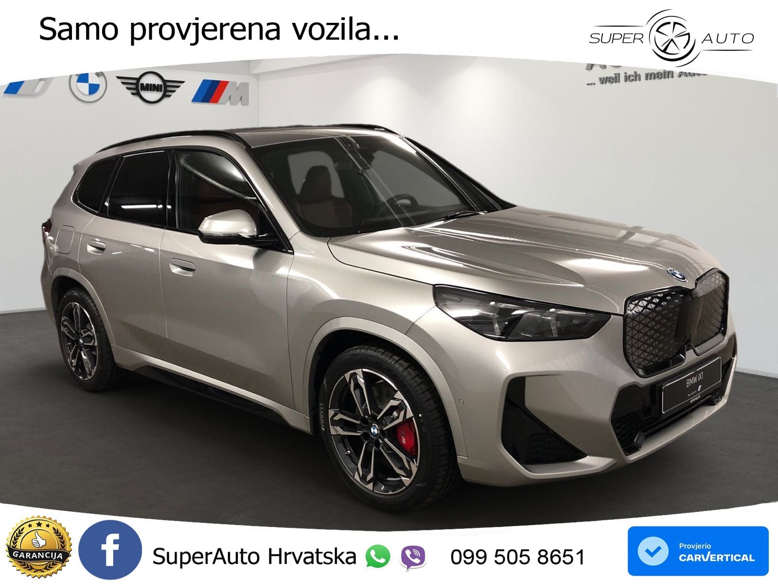 BMW iX1 66.5 kWh (204 KS) eDrive20 LED+GR SJED+ACC