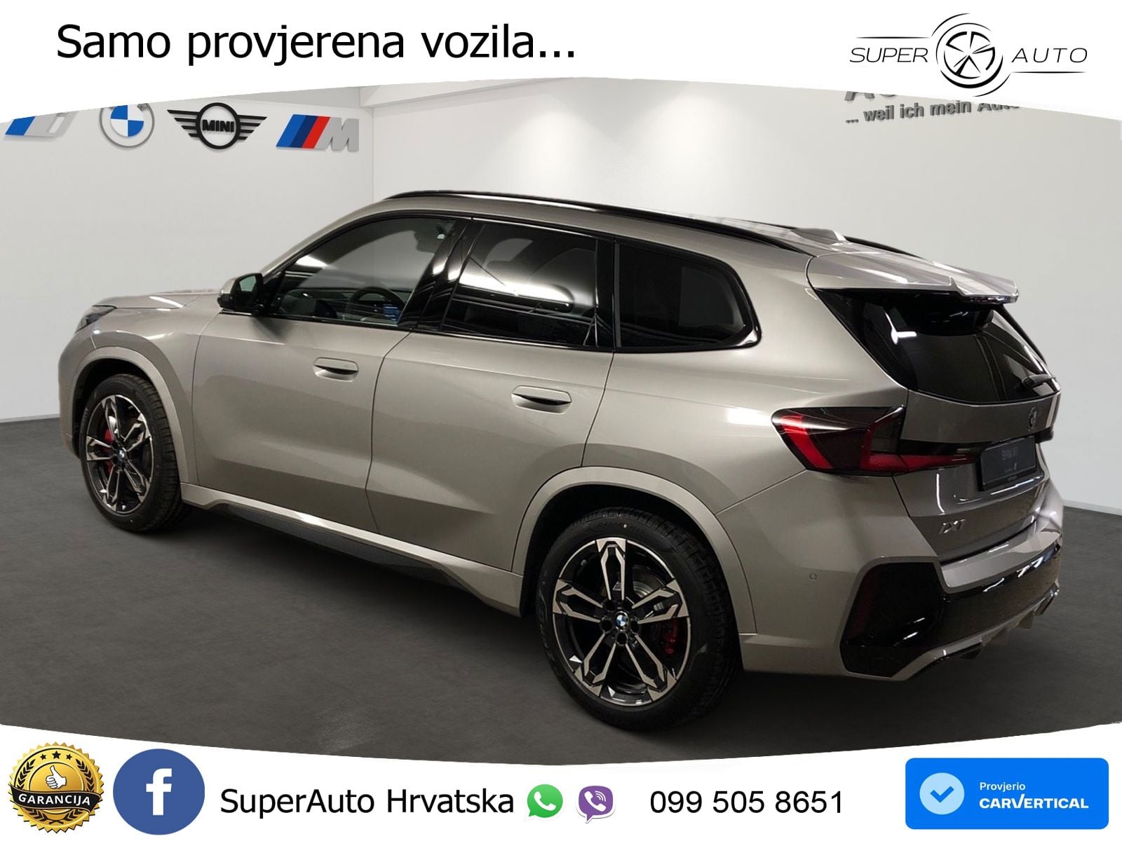 BMW iX1 66.5 kWh (204 KS) eDrive20 LED+GR SJED+ACC