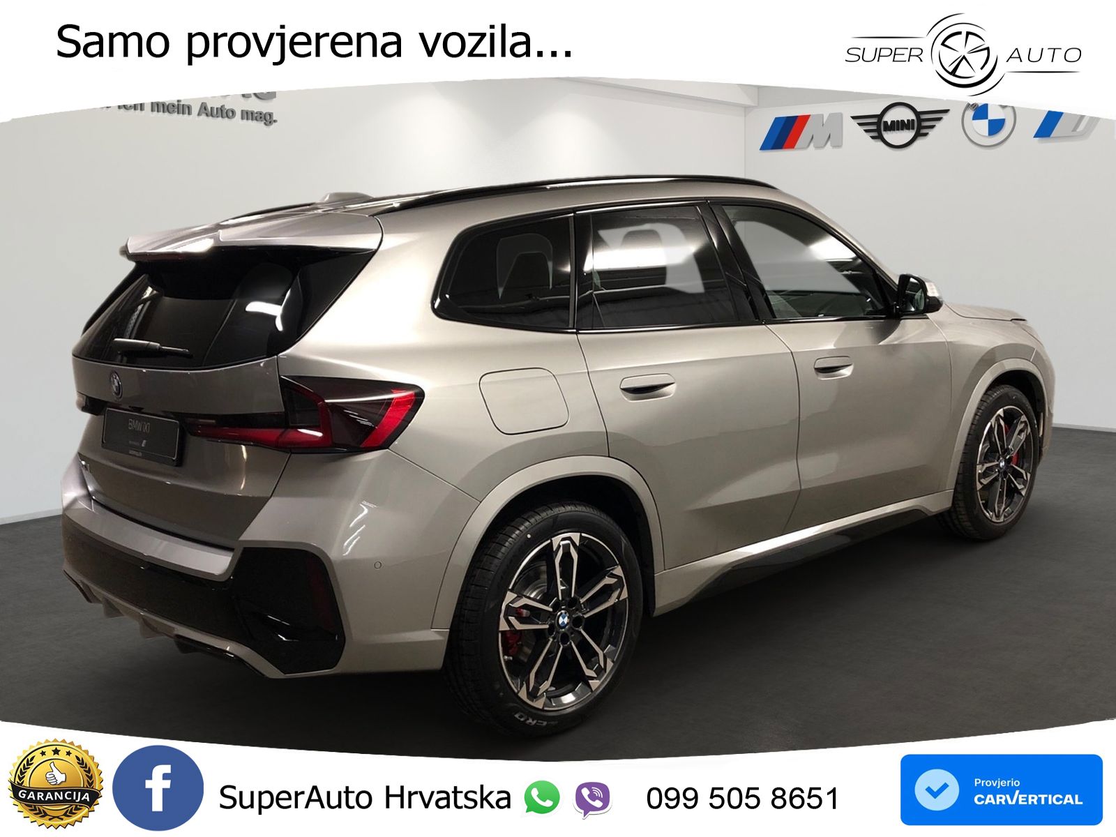 BMW iX1 66.5 kWh (204 KS) eDrive20 LED+GR SJED+ACC