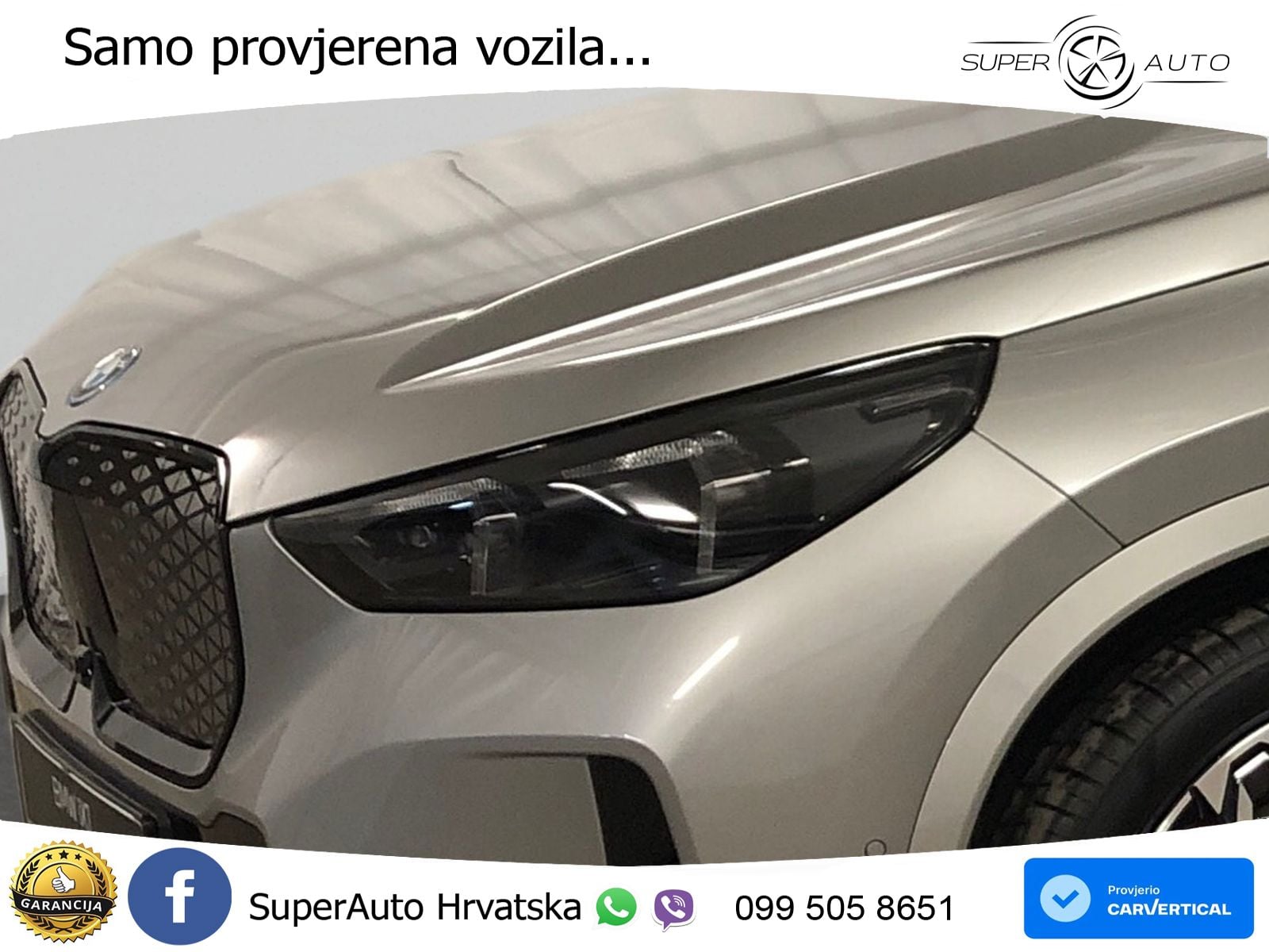 BMW iX1 66.5 kWh (204 KS) eDrive20 LED+GR SJED+ACC