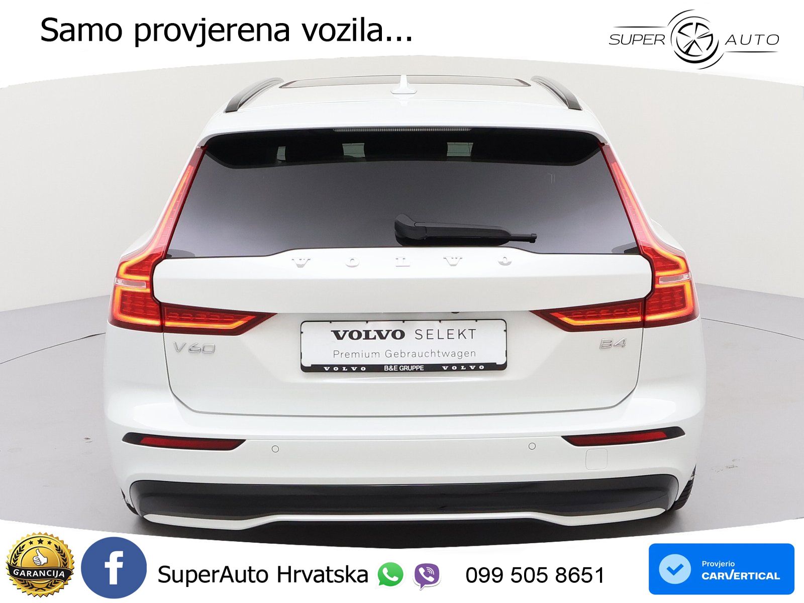 Volvo V60 2.0 B4 Benzin DCT LED+GR SJED+ACC