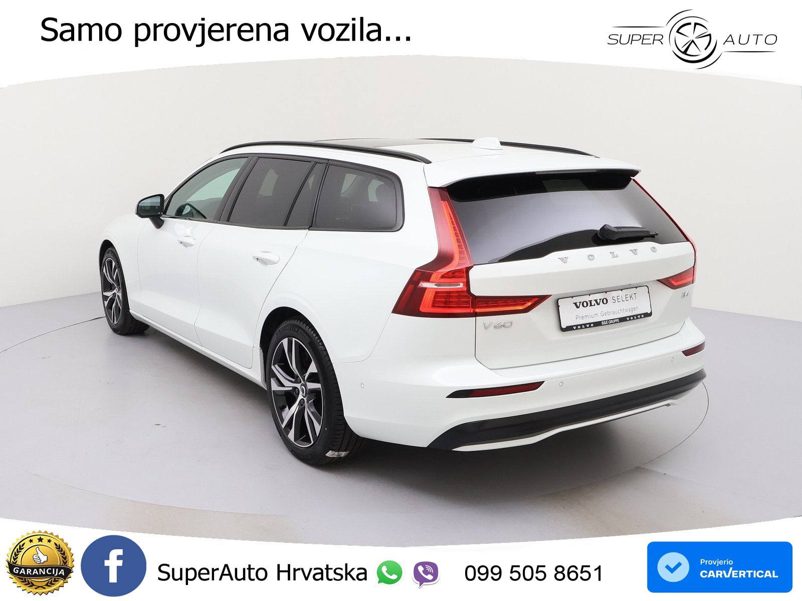 Volvo V60 2.0 B4 Benzin DCT LED+GR SJED+ACC