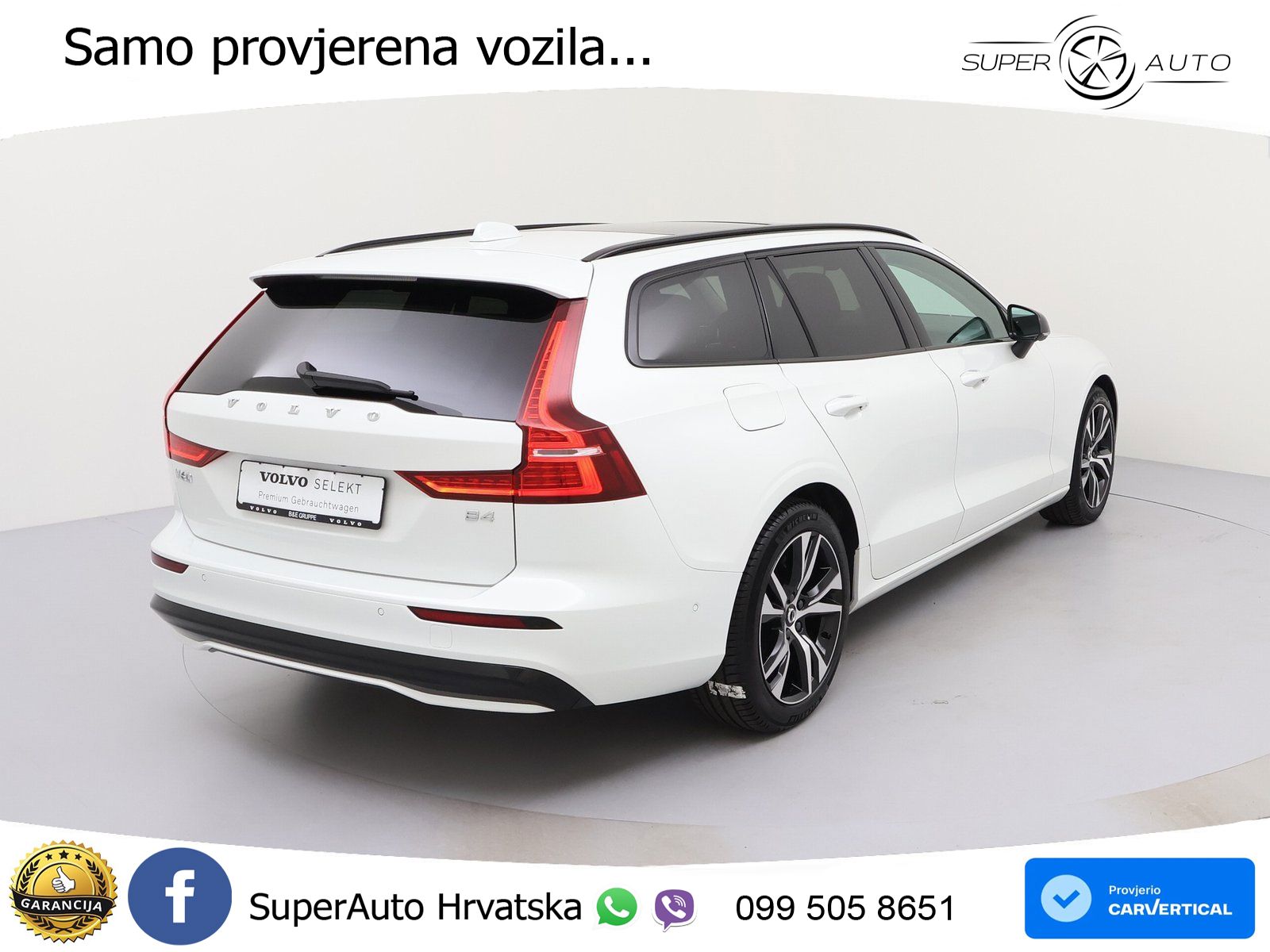 Volvo V60 2.0 B4 Benzin DCT LED+GR SJED+ACC