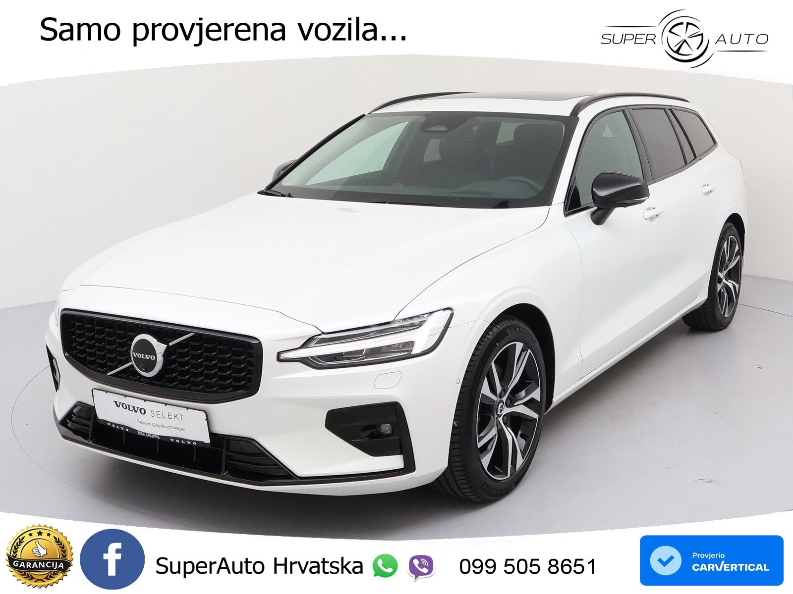 Volvo V60 2.0 B4 Benzin DCT LED+GR SJED+ACC
