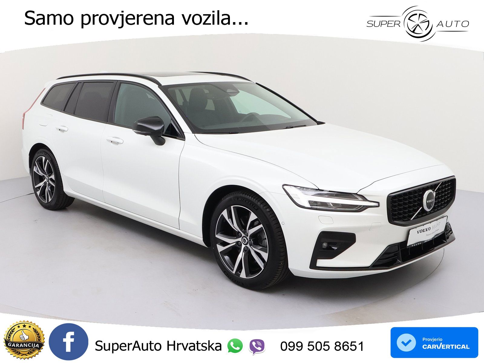 Volvo V60 2.0 B4 Benzin DCT LED+GR SJED+ACC