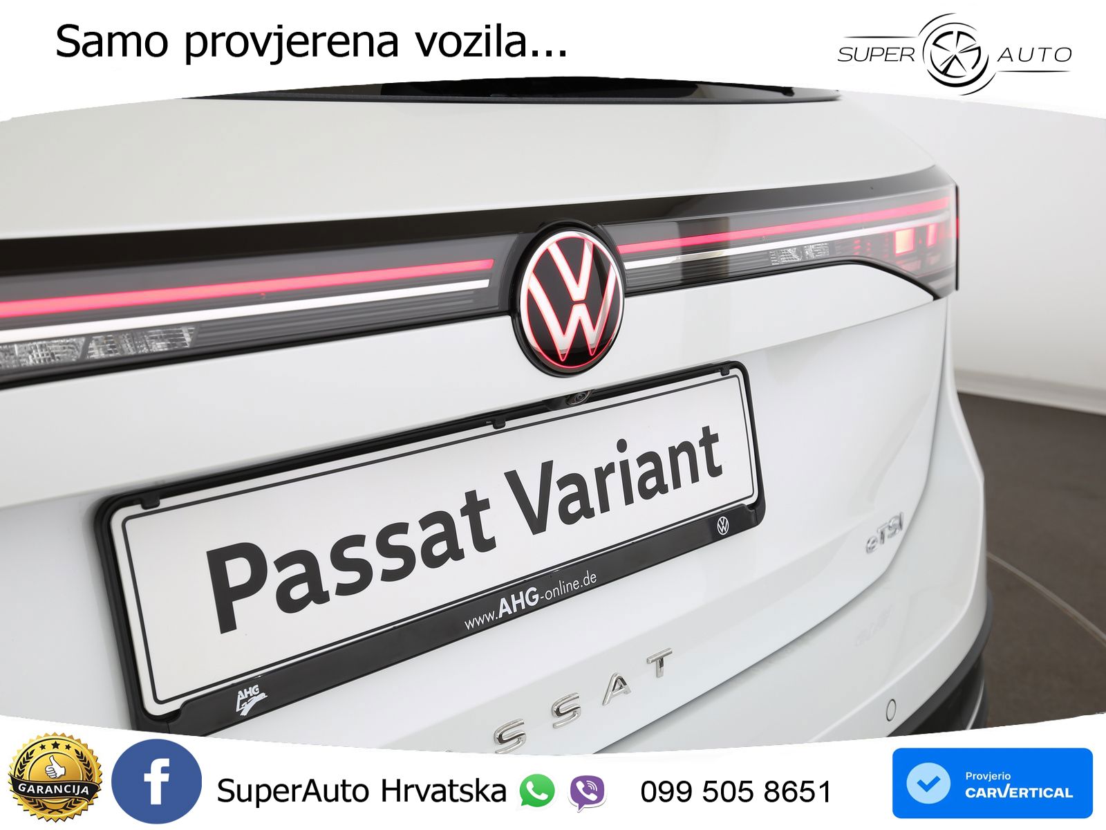 Volkswagen Passat Variant 1.5 eTSI (150 KS) DSG Business LED+GR SJED+ACC